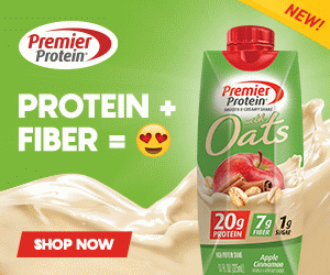 Premier Protein Apples and Cinnamon