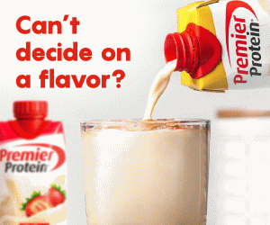 Premier Protein Strawberry and Banana